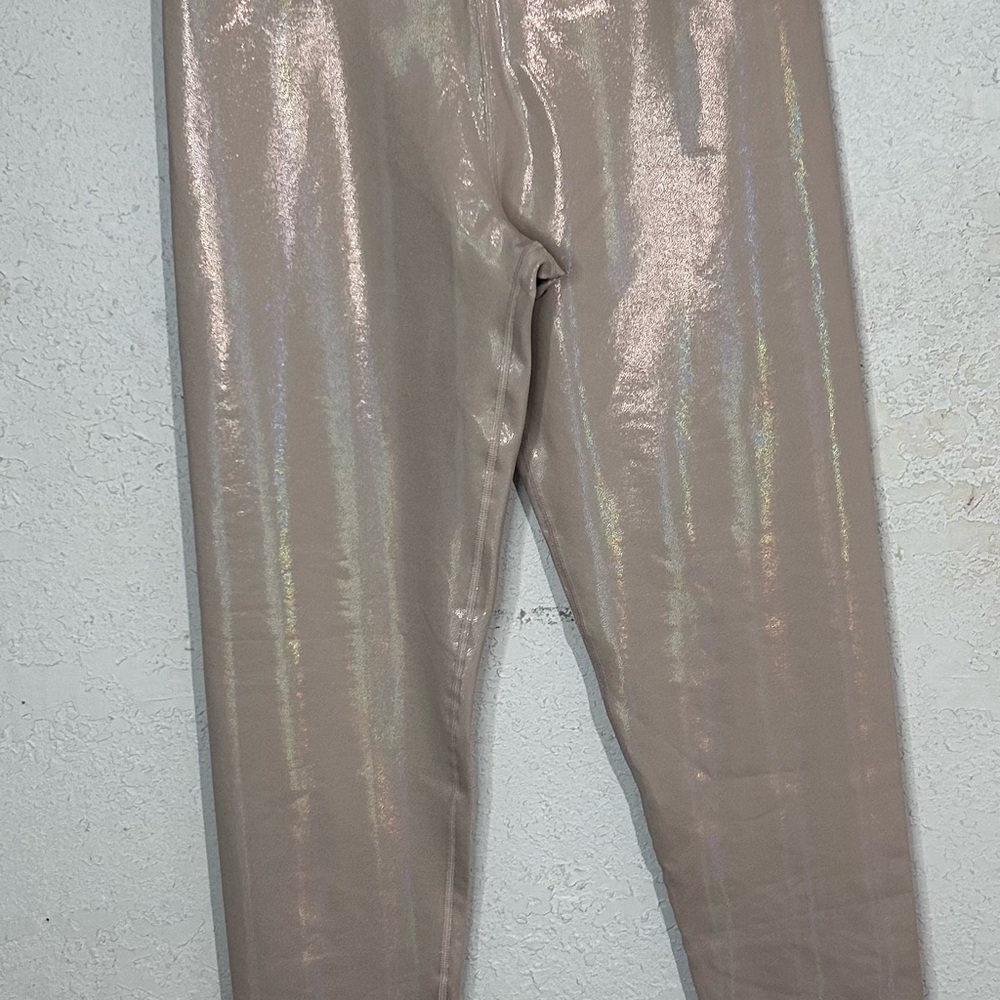 Aerie Shimmering Beige L Long Leggings